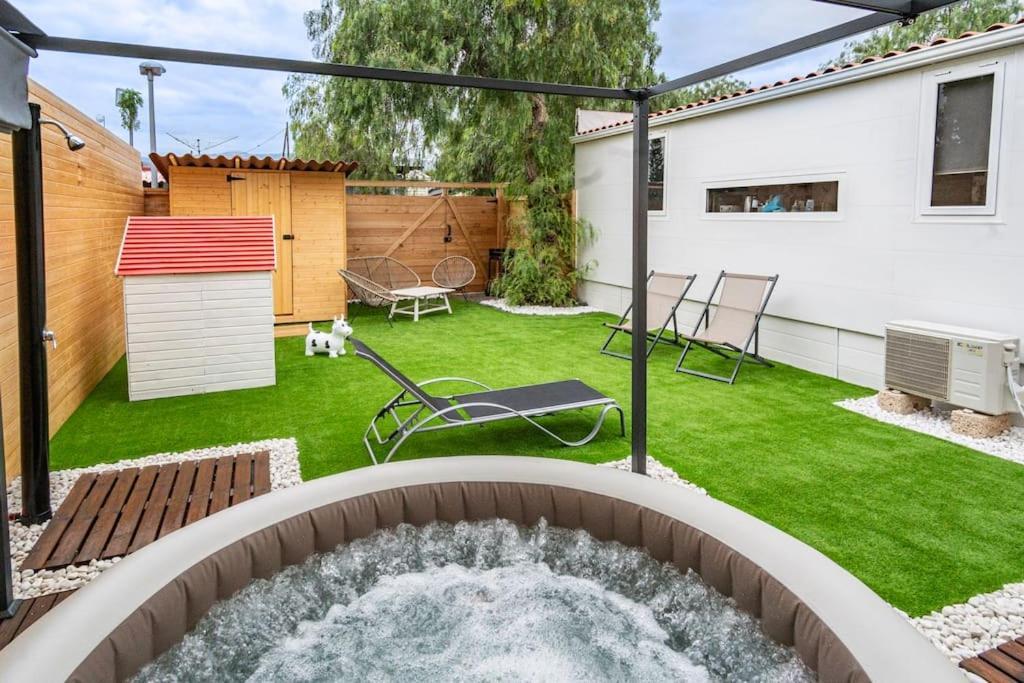 Private Paradise On Cozy Campsite, Jacuzzi, Netflix ラス・ガジェタス エクステリア 写真